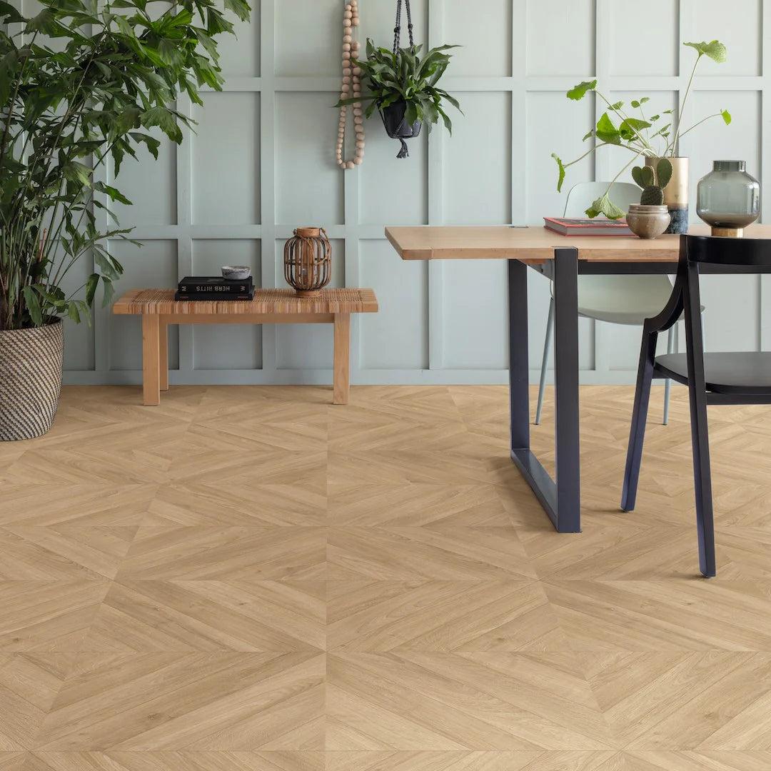 Quickstep Impressive Patterns Chevron Oak Medium
