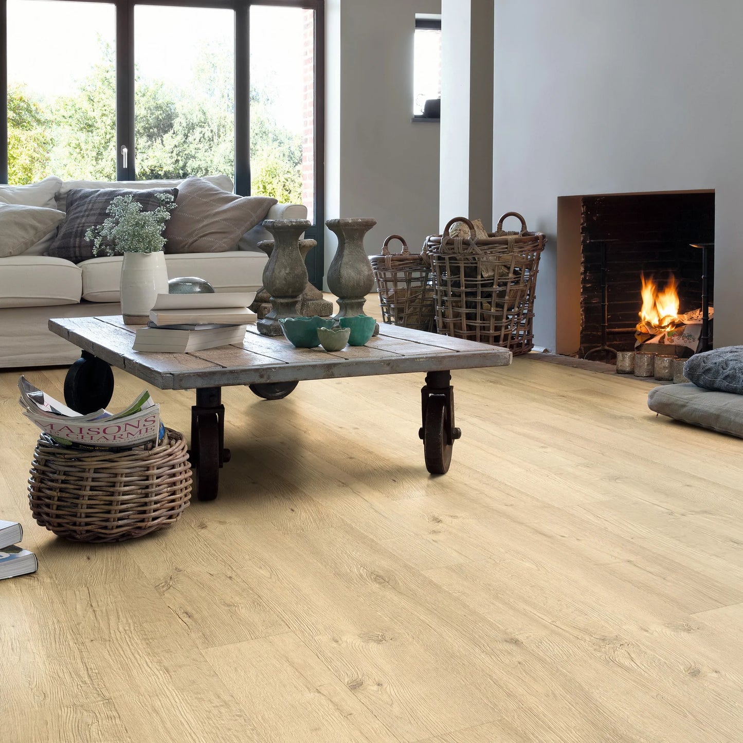 Quickstep Impressive Sandblasted Oak Natural