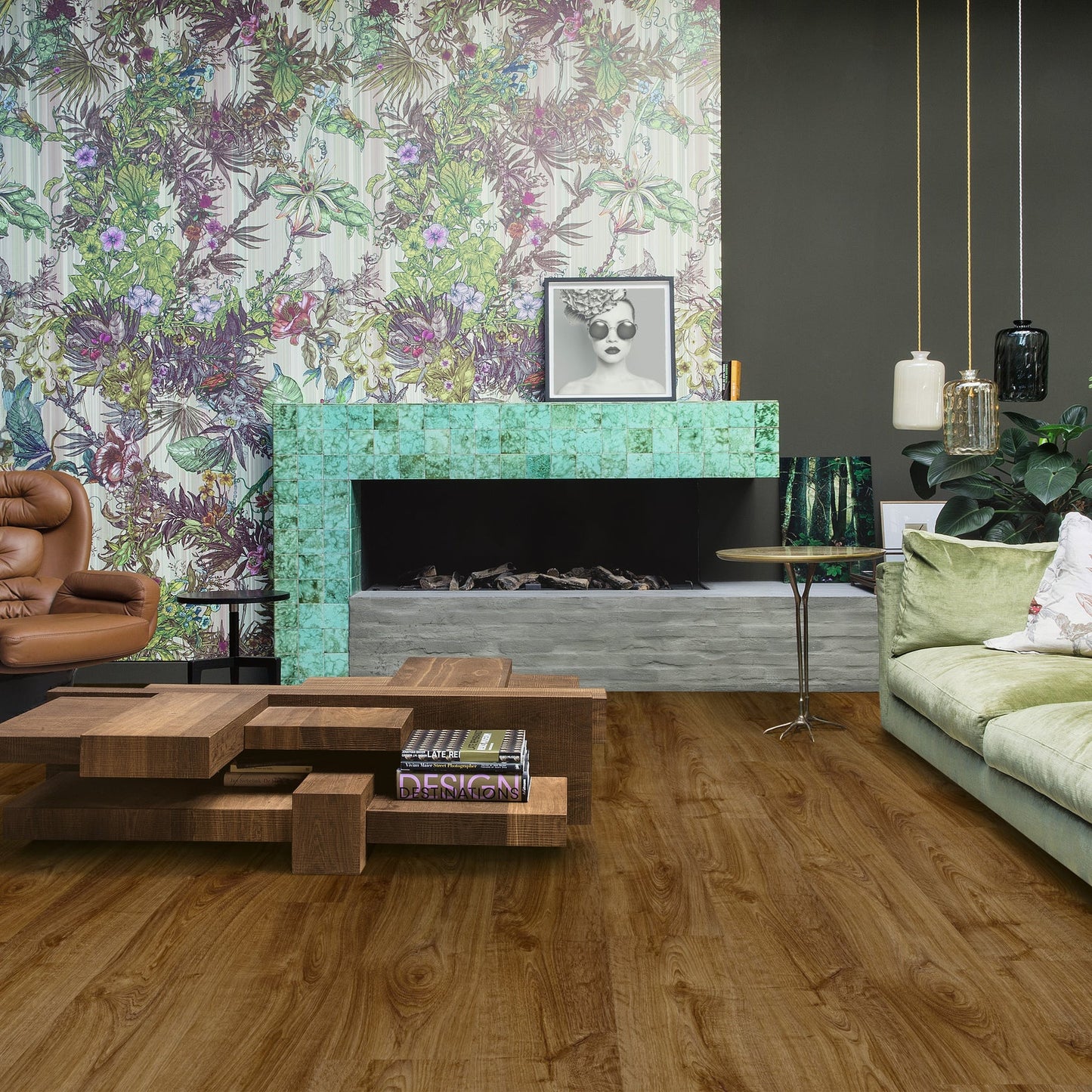 Quickstep Vinyl Bloom Autumn Oak Brown