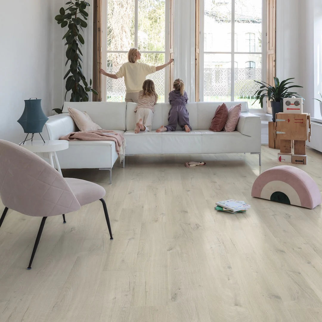 Quickstep Vinyl Bloom Cotton Oak White Blush