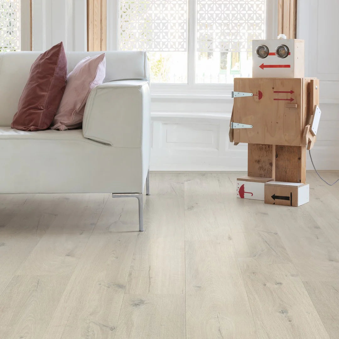 Quickstep Vinyl Bloom Cotton Oak White Blush