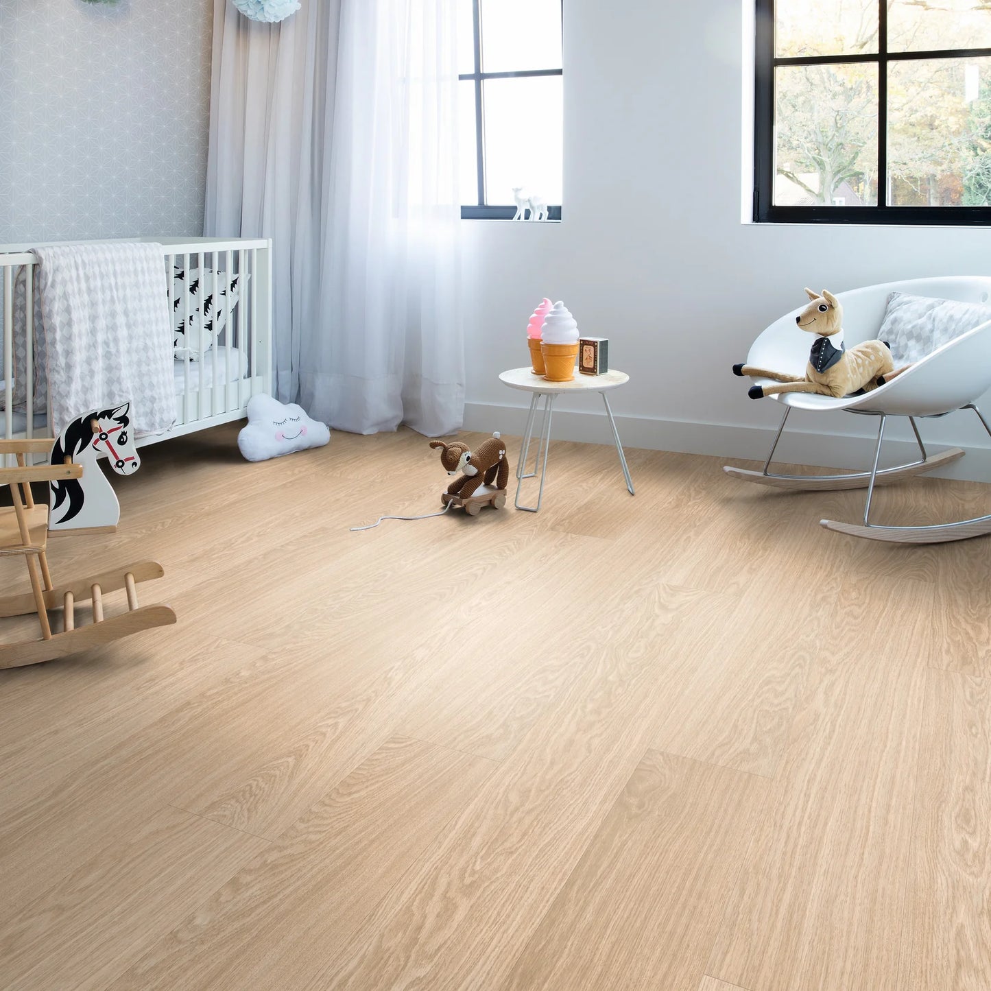 Quickstep Vinyl Bloom Pure Oak Blush