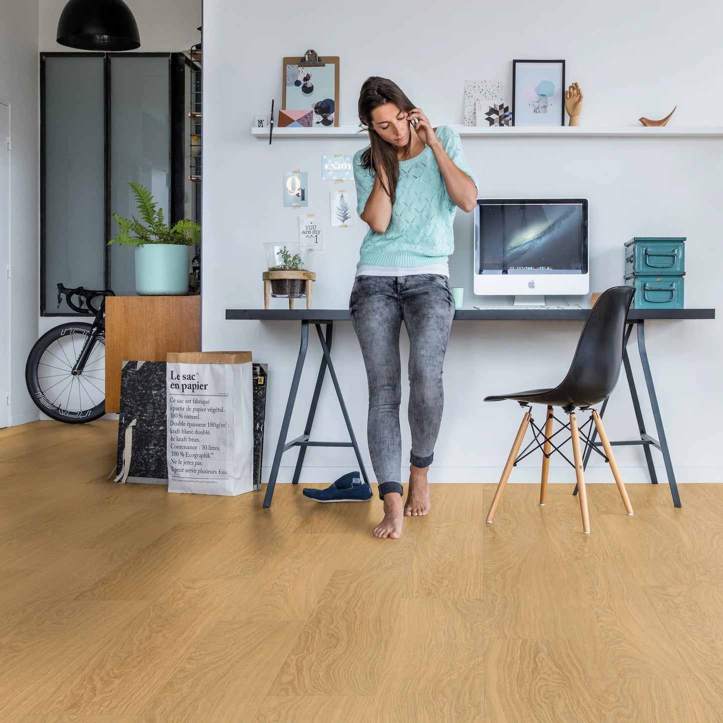 Quickstep Vinyl Bloom Pure Oak Honey