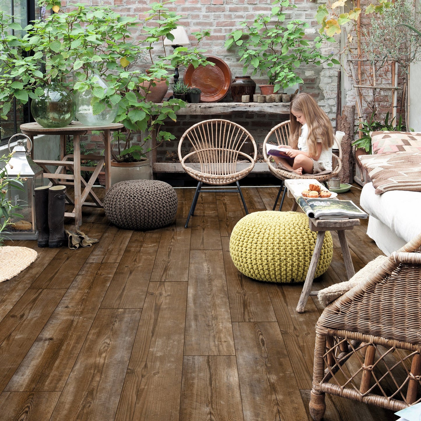 Quickstep Vinyl Bloom Sundown Pine