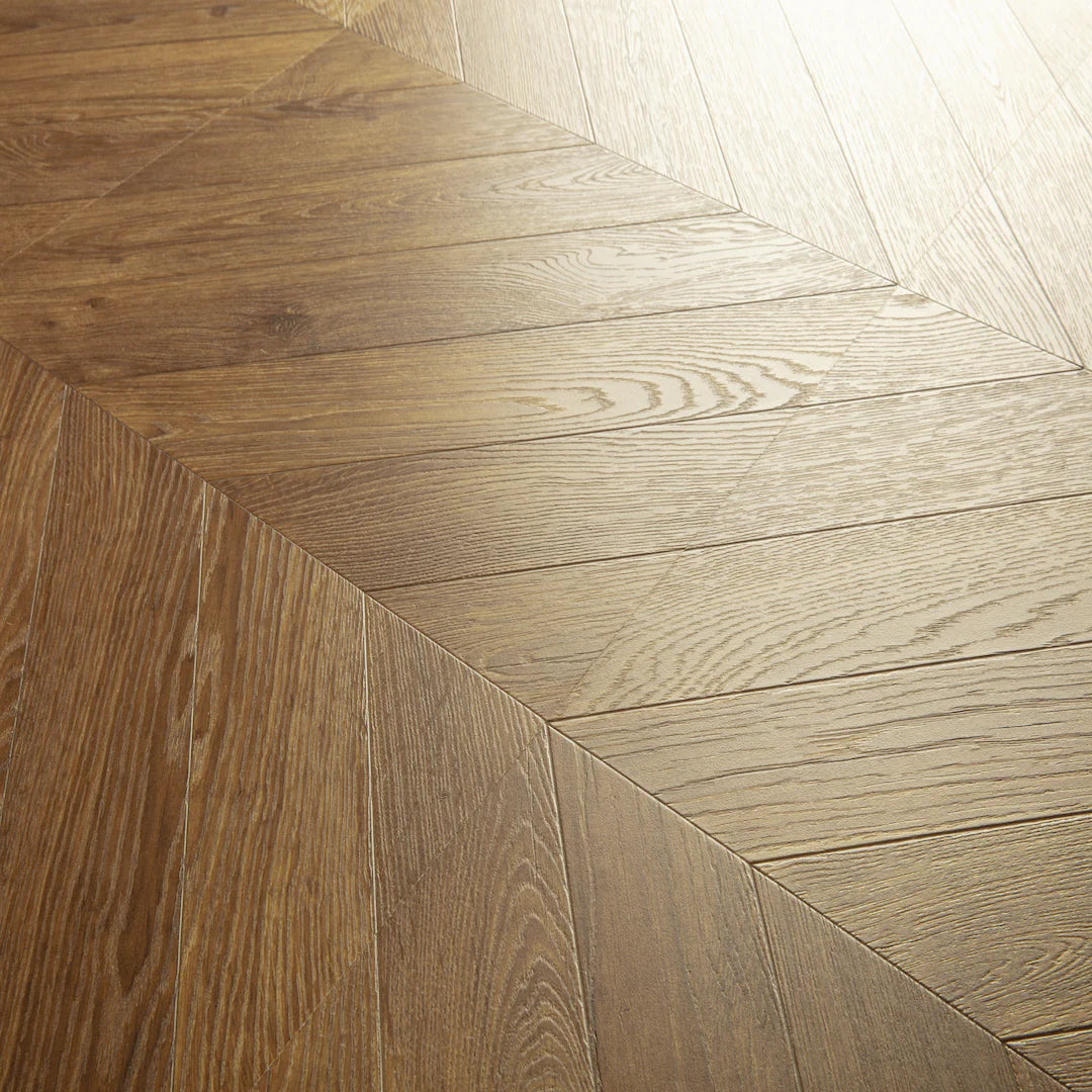Quickstep Impressive Patterns Chevron Oak Brown