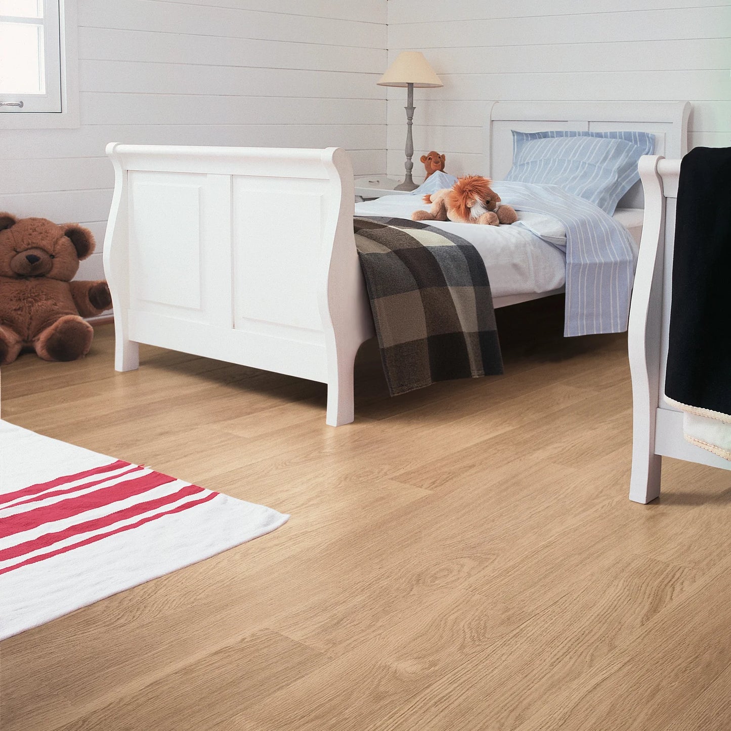 Quickstep Eligna White Varnished Oak Planks