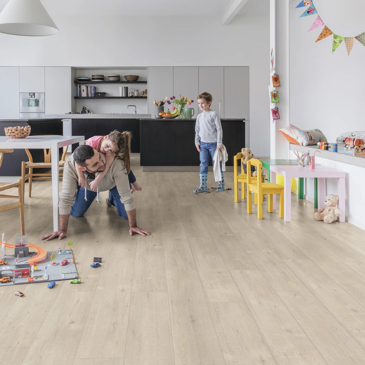Quickstep Impressive Saw Cut Oak Beige