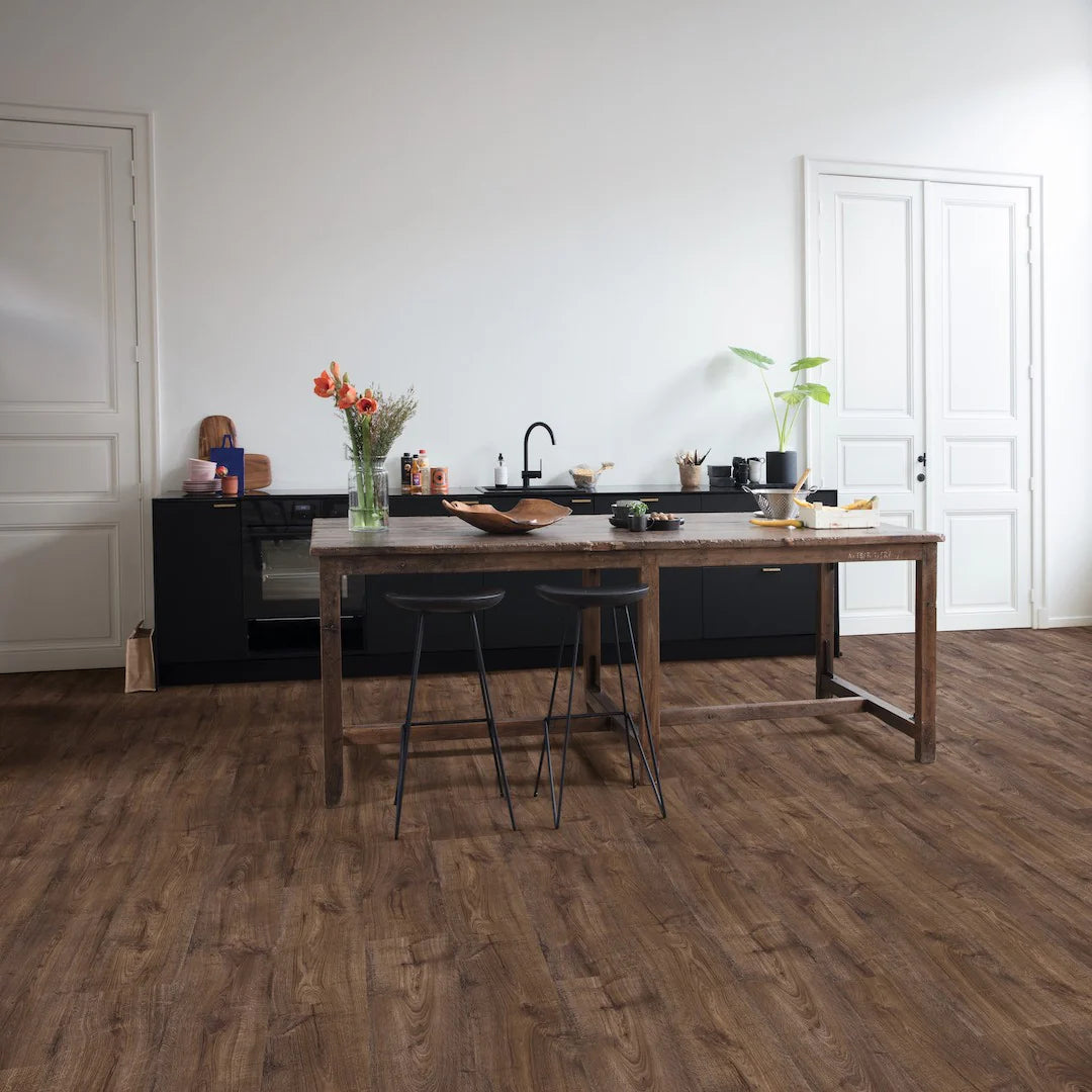 Quickstep Vinyl Bloom Autumn Oak Chocolate