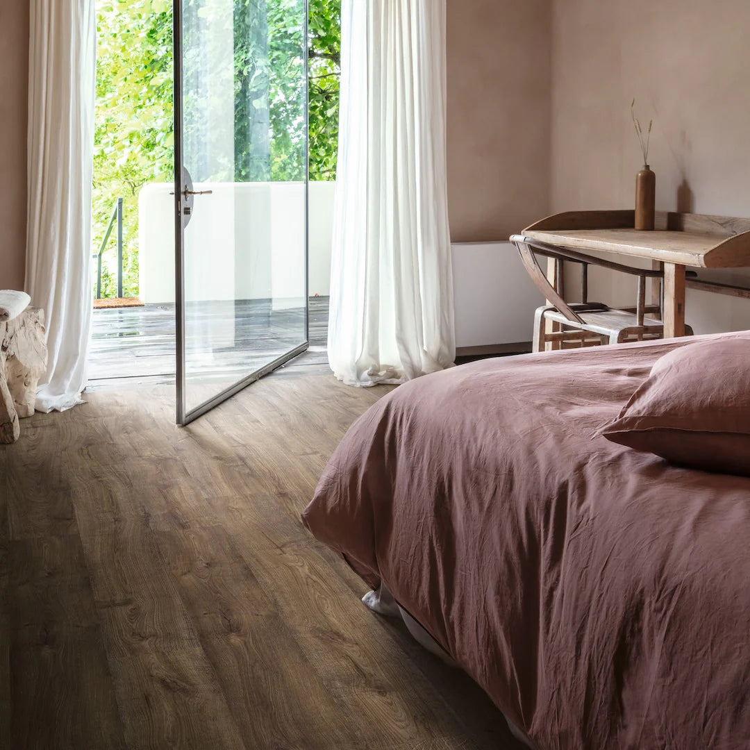 Quickstep Vinyl Bloom Autumn Oak Chocolate