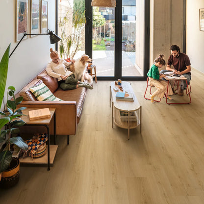 Quickstep Vinyl Bloom Brushed Oak Honey