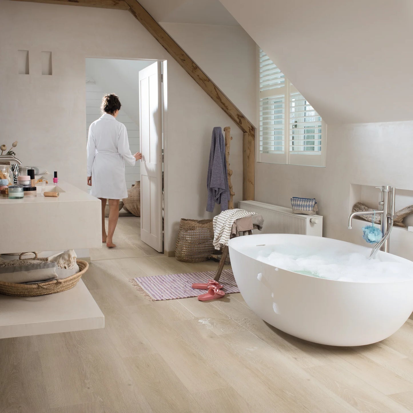 Quickstep Vinyl Bloom Sea Breeze Oak Beige
